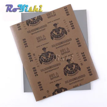 

10 sheets/pack Wet and Dry Sandpaper 3000 grit STARCKE Abrasive Waterproof Paper