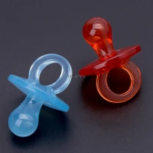 4pcs Parrot Toys Acrylic Nipple Bite Chew Colorful Birds Supplies DIY Accessory