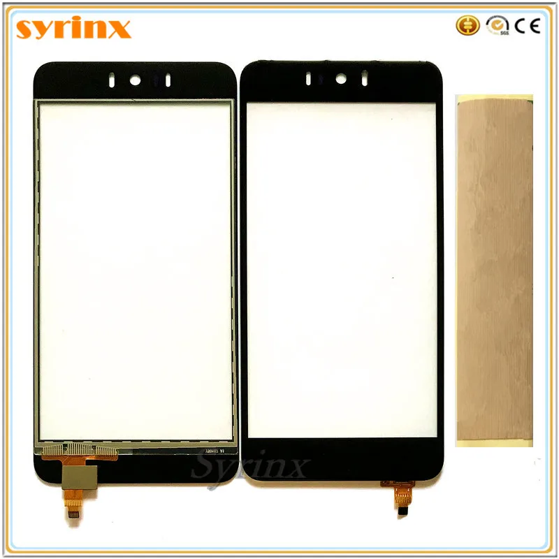

SYRINX 5.0 inch For Fly FS520 Selfie 1 Touch Screen Digitizer Sensor Front Glass Touch Panel Sensor Touchscreen With Stickers
