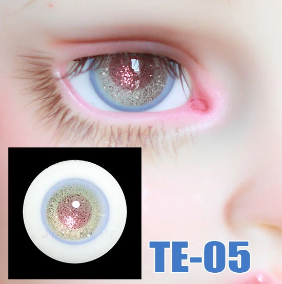 Doll reborn eyes layered striped glass eyes for 1/3 1/4 1/6 BJD SD DD MSD MDD YOSD doll eyes Hand made glass eyes TE-05