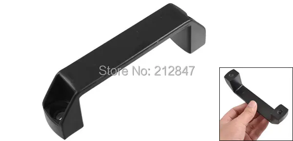 Lenght Black Aluminum Alloy Furniture  Cabinet Door Pull Handle