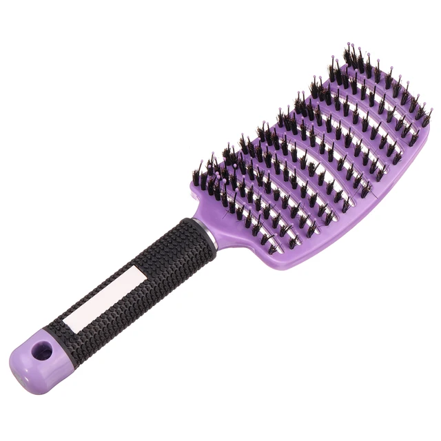 Anti static Hair Brush Curved Row Hairbrush Hairstyle Scalp Massager