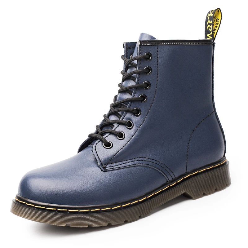 

2018 Dr Fashion Ankle Boots Winter / Autumn men's Motorcycle Martin Boots men Boots Snow Boots Oxfords men Shoes size 34-46 W6