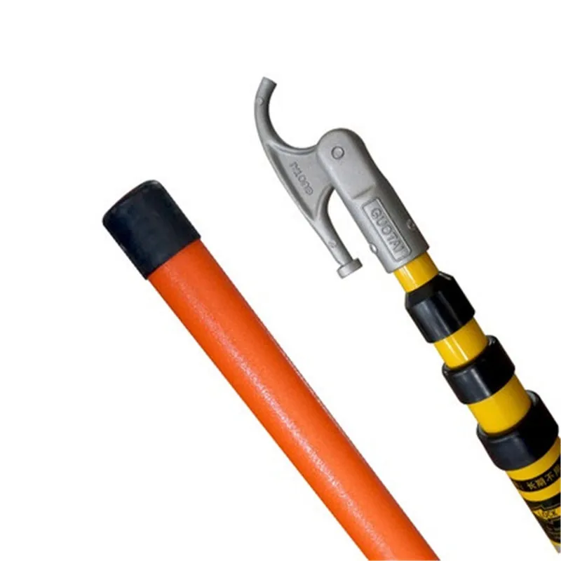 Adjustable High-voltage Pull Rod Insulation Lever Operating Lever 5 sections 8 meters Maximum withstandable voltage 500KV high voltage diodes