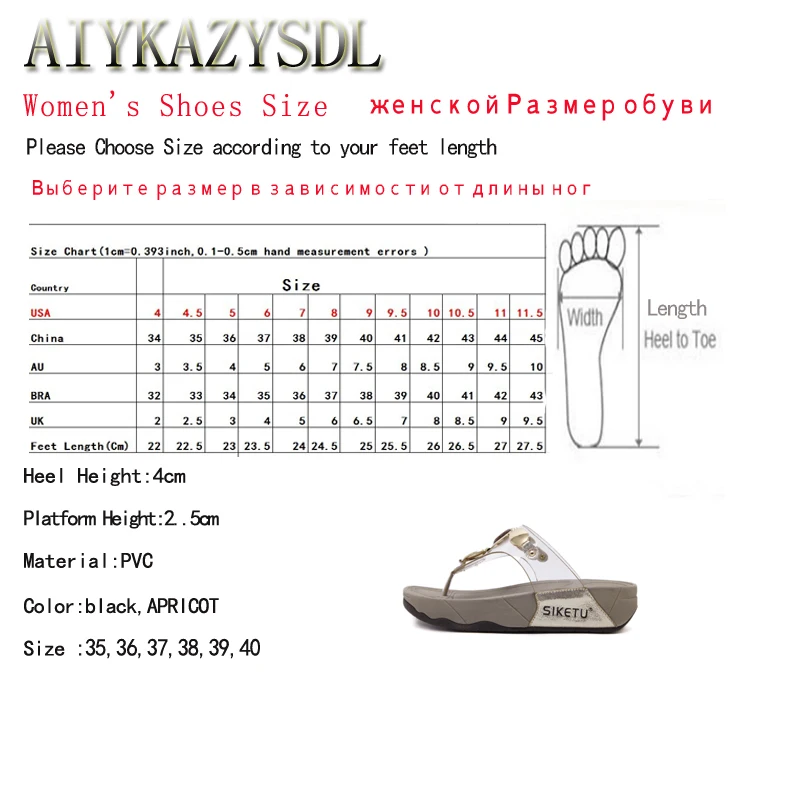 SIKETU/женские летние сандалии прозрачные тапочки с открытым носком, украшенные стразами; туфли на платформе на среднем каблуке