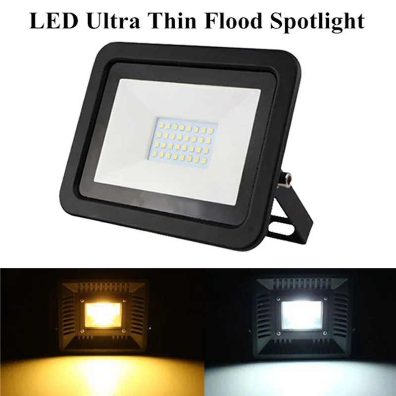 Us 16 88 Mising 10w 30w 50w Ac220 240v Waterproof Ip65 Led Floodlight Portable Outdoor Lighting Flood Light For Camping Emergency In