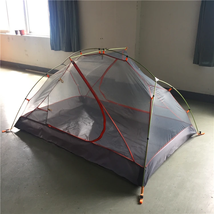 Высокая-конец Сверхлегкий Двойной Слои один человек туристические палатки, CZX-217 Сверхлегкий 1 человек палатка/2 Человек Палатка с бесплатным лист