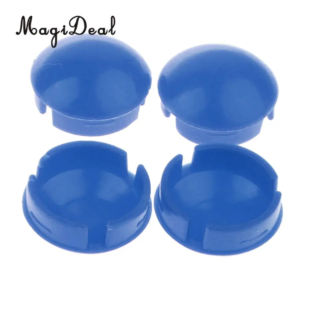 4 Pairs Durable Plastic Safety Nonslip Handle with Fixing Screws Kits Kids Outdoor Climbing Frame Wall Accessory