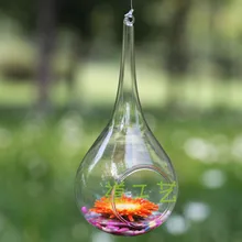 Свадебные украшения прозрачный капля крови стекло ваза стекло лоббирования гидропоника цветок украшения дома