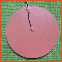 Диаметр 300 мм, 500 Вт 220 В, W/3M PSA& NTC 100K Термистор, Круглый Силиконовый нагреватель, 3D-принтер нагреватель, heatкровать, промышленный нагреватель