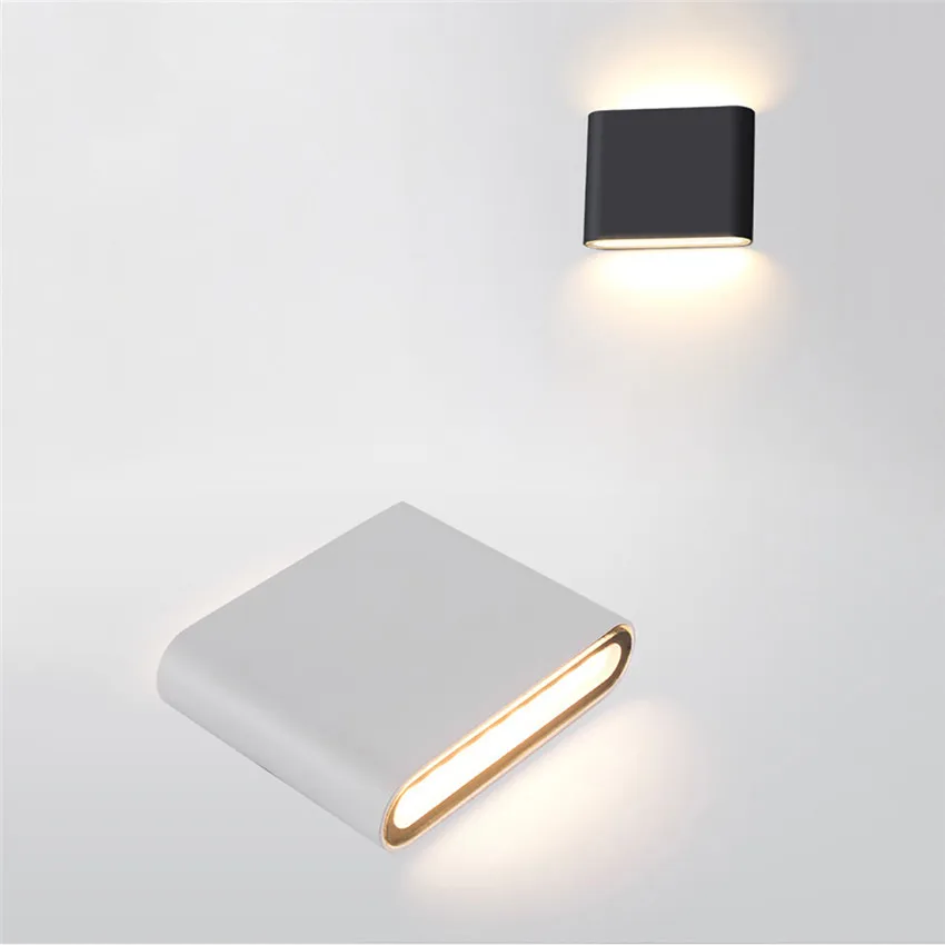 Настенный светильник светодиодный водонепроницаемый IP65 алюминий 6 Вт/12 Вт|wall light