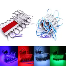 20 шт./1 лот DC12V 3 светодиодный 2835 39 мм* 10 мм Водонепроницаемый светодиодный модуль лампы светодиодный задний фонарь для мини знак и буквами