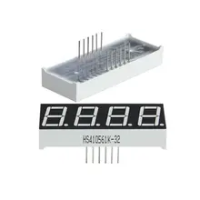 0,5" 7-сегментный 4 цифры общий анод Красный светодиодный цифровой дисплей для Arduino