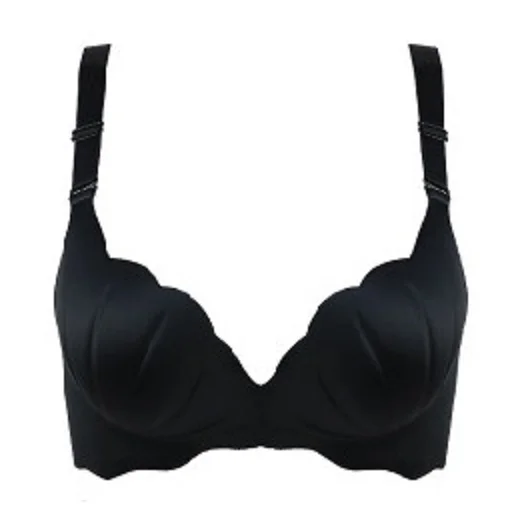 

Sexy Super Push Up Bra Wedding Bralette Strapless Invisible Women bra shell cup Anti slip seamless bra big size lady t shirt bra