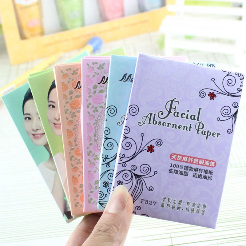 Cleaning Oil Absorbing Face Tissue Pro Powerful Absorb Blotting Facial Cleaner Natural Fiber Oil