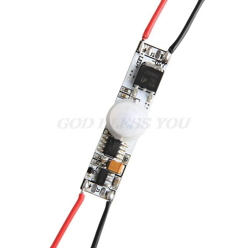 

LP-1020 45S Body Sensor Sensing Switch Module 5A For LED Strip Light Lighting