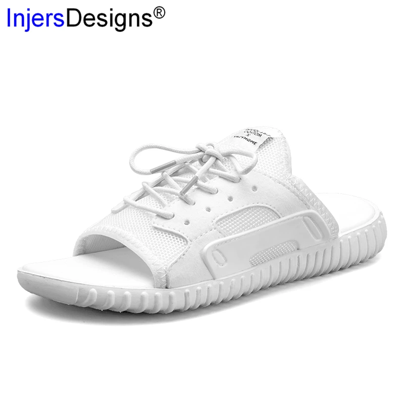 

Men'S Air Mesh Slippers Men Summer Sandals Breathable Man Slides Outdoor Casual Slides Non-Slip Male Chanclas Hombre Playa 2019