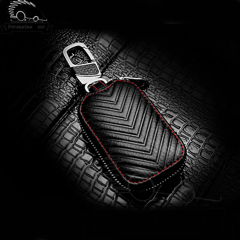 Кожаный чехол для автомобильных ключей Lexus Audi Mercedes Peugeot Toyota Vw Skoda Bmw Hyundai Chevrolet