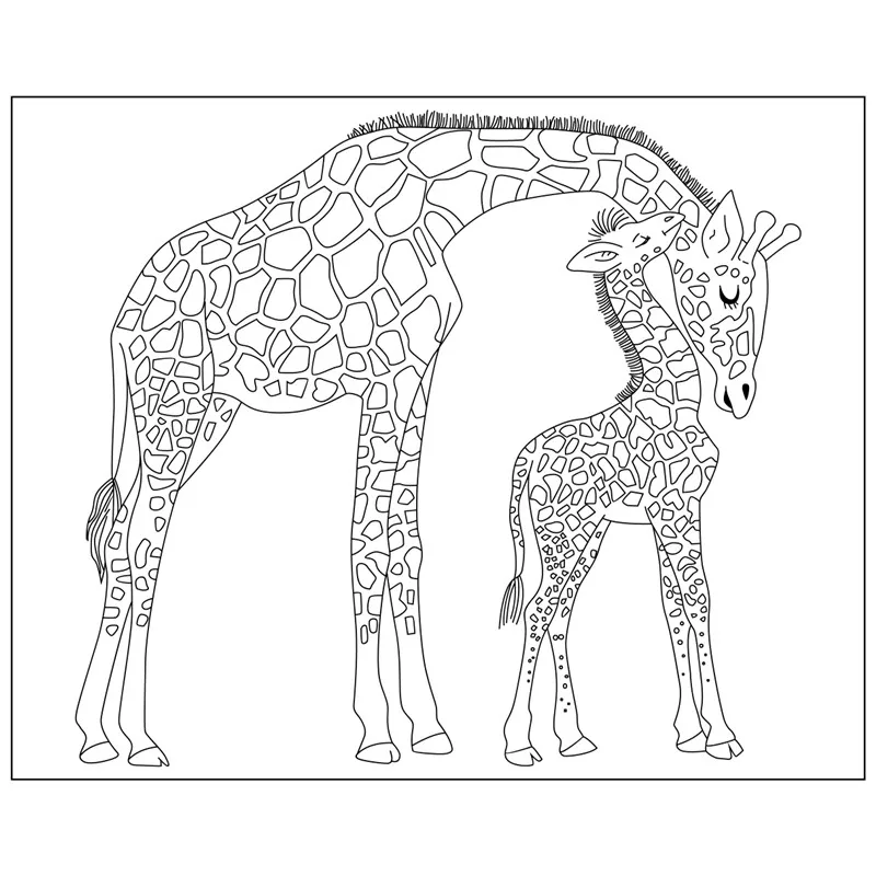 

Giraffe Transparent Clear Silicone Stamps for DIY Scrapbooking Card Making diy photo Roller album Decorative