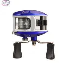 Fishline Reel Fishing Right Hand Baitcasting Fishing Reel Speed Ratio 3.3:1 High Strength ABS Plastic Bait Casting Reel 2019 Fishline Reel Fishing Right Hand Baitcasting Fishing Reel Speed Ratio 3.3:1 High Strength ABS Plastic Bait Casting Reel 2019