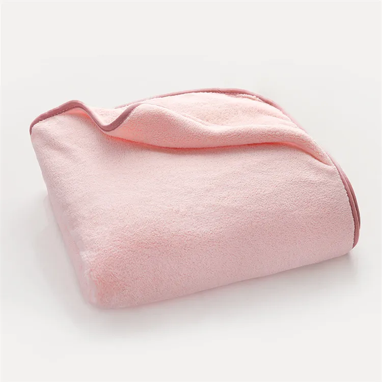 Beroyal Брендовое супер абсорбирующее детское банное полотенце s, летнее банное полотенце из микрофибры для ванной, детское пляжное полотенце 105x105 см - Цвет: pink