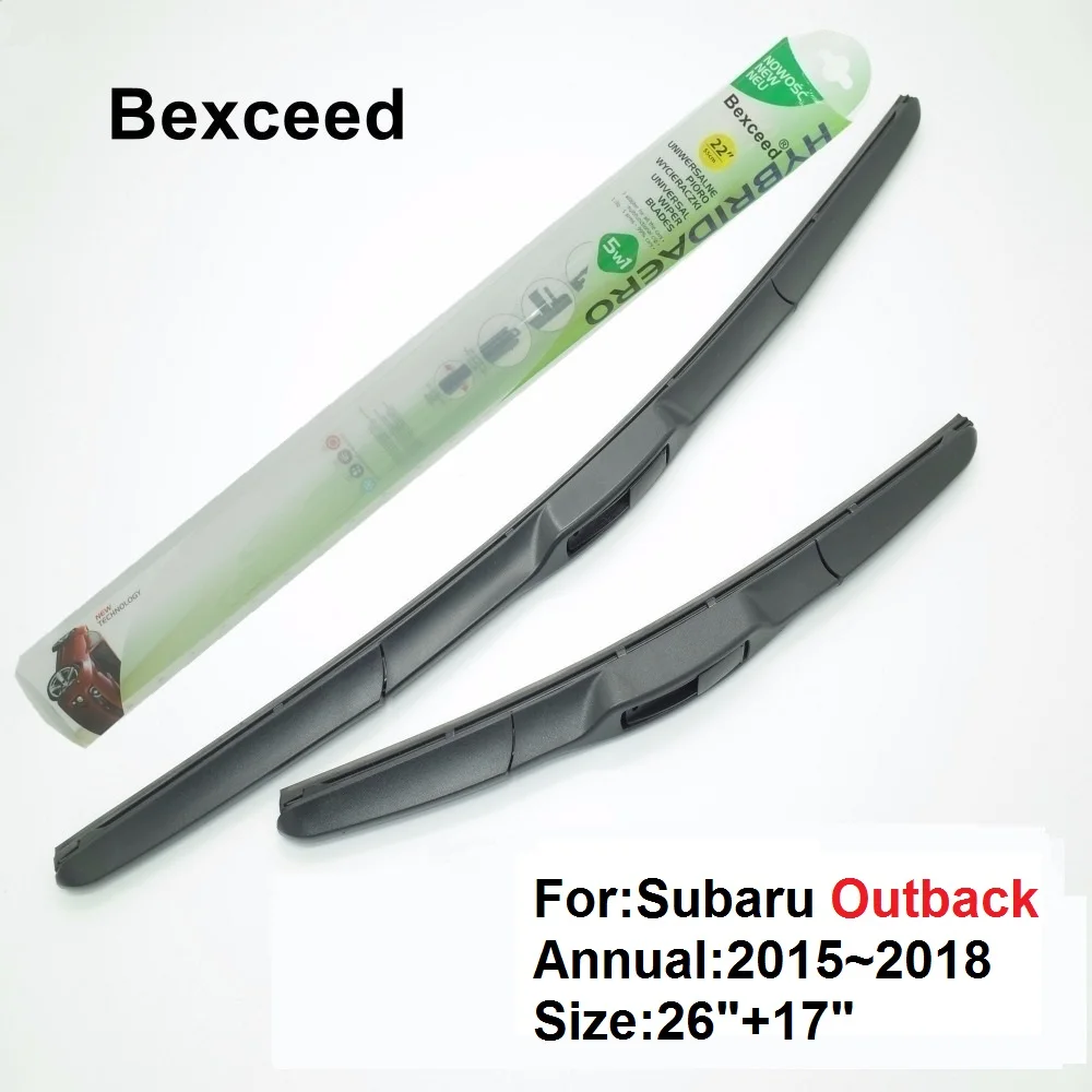 Hybrid Wiper Blade for Subaru Outback 26&quot+16&quot Bexceed of Car Windshield 2015 2016 2017 2018 | Автомобили и мотоциклы