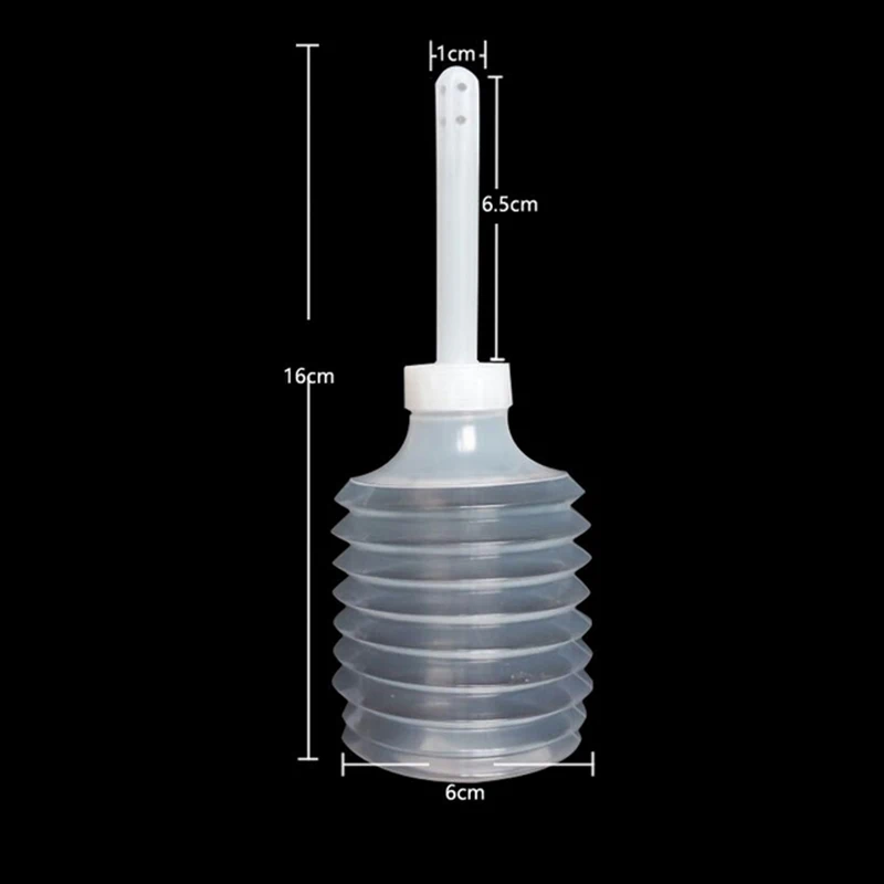 2PCS 200ml Disposable Enema Rectal Syringe Anal Vaginal Cleaner Enemator Douche Colon Cleaning Butt Plug Feminine Hygiene