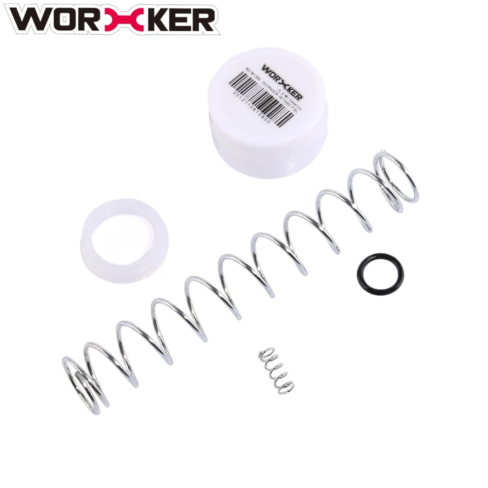 WORKER 7KG Modification Upgraded Spring Kit for Nerf N-Strike Elite Rampage Blaster- Silver Nerf Gun Modification