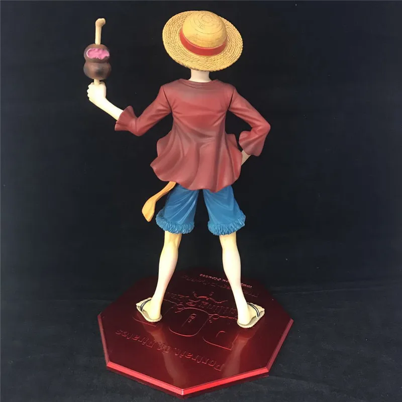 One Piece Monkey D Luffy PVC Action Figure Model Toys Anime Luffy Figuras Dolls Brinquedos Cosplay Gift 20th Ver. 22cm  (1)