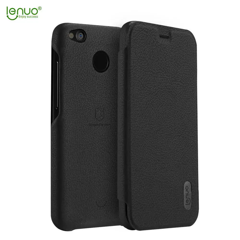 Lenuo flip case xiaomi redmi 4x Leather cover Ultra thin phone bag