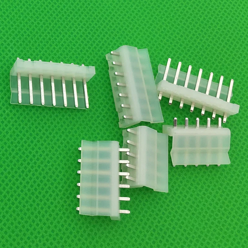 New 20Pcs CH3.96 Pitch 3.96mm Straight Pins Connector Pin Header 8Pins