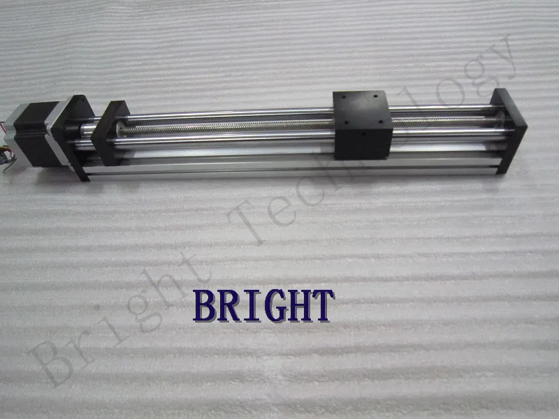 

T8 * 8 T-type Screw Linear Slide Stage X Y Z Axis Sliding Table Module Effective Stroke 100mm + 57 Nema23 Stepper Motor