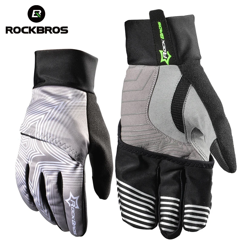 Prix pour 2016 ROCKBROS 2 Modes D'hiver Coupe-Vent Vent Couverture Gants De Bicyclette De Vélo Imperméable Écran Tactile Polaire Chaud Gants Guantes Prix pour 2016 ROCKBROS 2 Modes D'hiver Coupe-Vent Vent Couverture Gants De Bicyclette De Vélo Imperméable Écran Tactile Polaire Chaud Gants Guantes