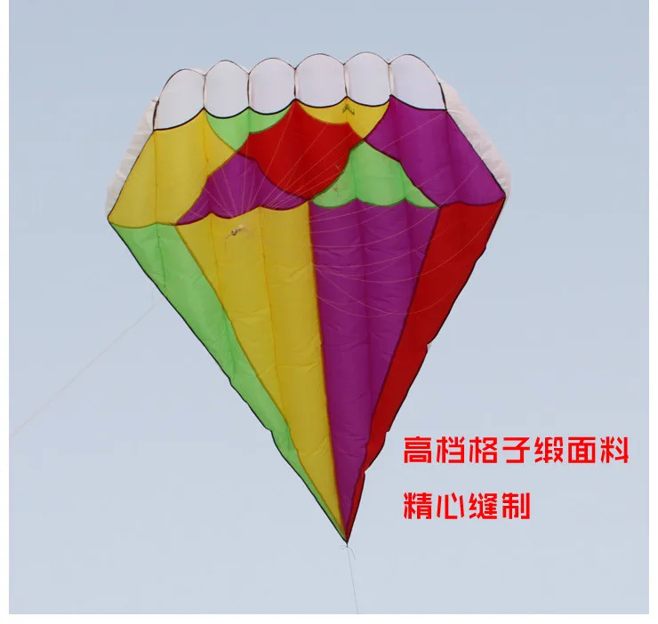 3D large outdoor games nylon windsock inflatable soft single  line kite toys kids flying kite wholesale sky-diamond-kites bar