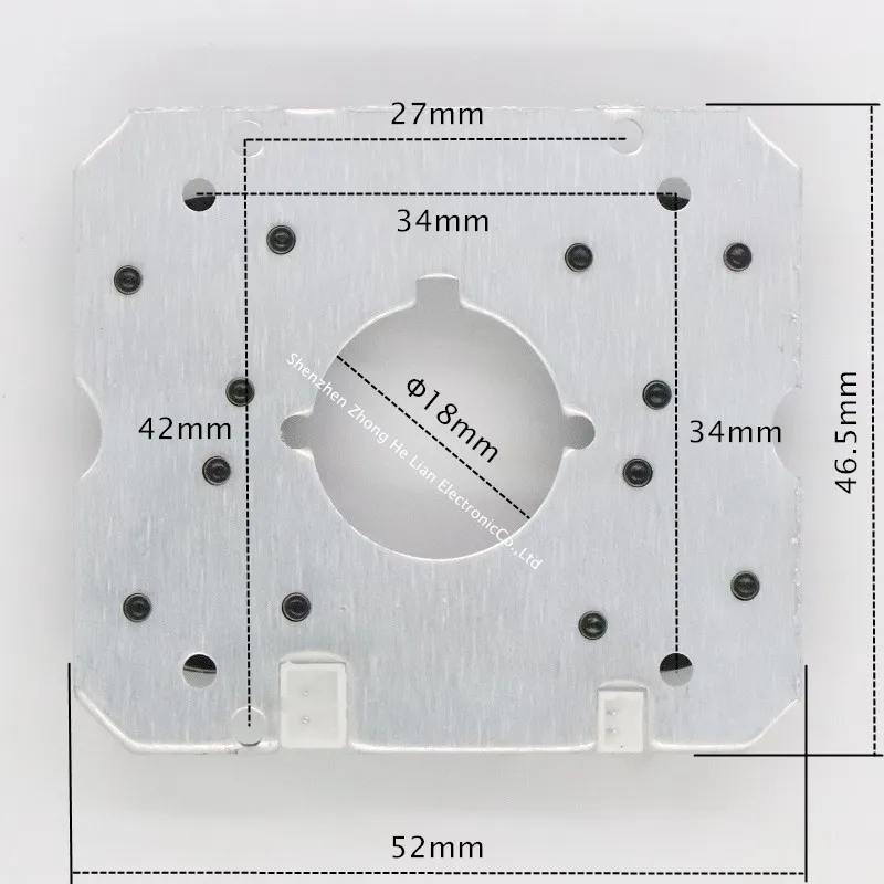 90 degrees CCTV Accessories infrared light 4 pcs Array IR LED board Surveillance cameras night vision Size 52mm * 46.5mm