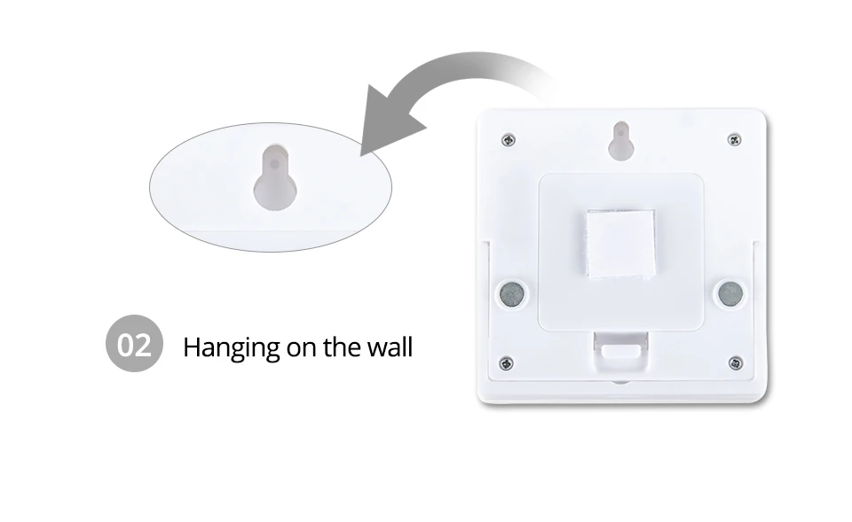  Wall Lampada AAA Battery Operated Cabinet Garage Emergency Light (13)