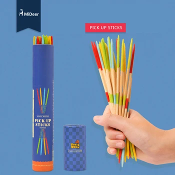 

Mideer Children pick up sticks Wooden Traditional Mikado Spiel Educational Toys board games interactive game for kids