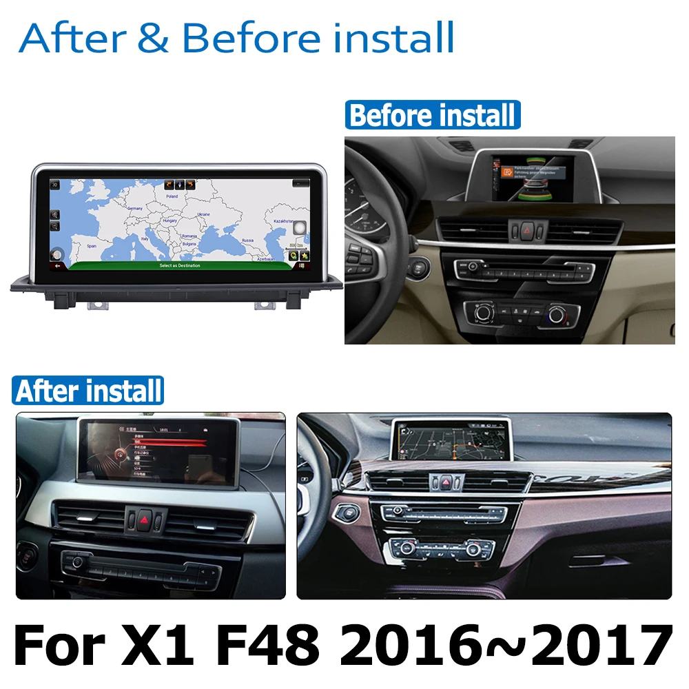 Sale Android8.0 up Car GPS DVD Multimedia Player For BMW X1 F48 2016~2017 NBT Original Style Touch Screen Google System 2 Sale Android8.0 up Car GPS DVD Multimedia Player For BMW X1 F48 2016~2017 NBT Original Style Touch Screen Google System 2