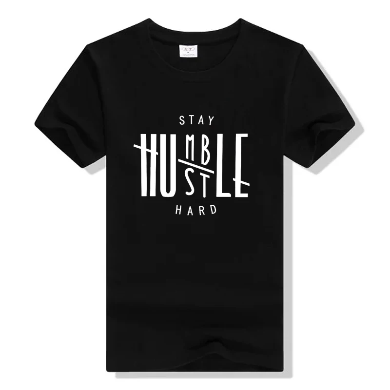 Жесткая футболка с надписью «Stay Humble Hustle», модная женская футболка с забавным гранж tumlbr, хлопковые футболки в подарок, праздничные топы с изображением Иисуса, футболка для отдыха