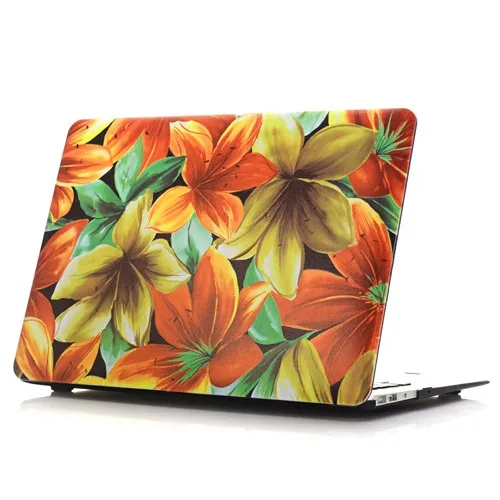 Чехол с цветочным рисунком для Apple Macbook 11,6 12 13,3 15,4 Air Pro retina защита для ноутбука для Mac book 11 12 13 15 дюймов