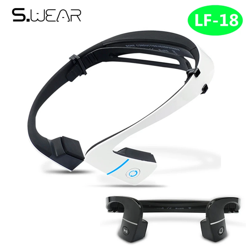 Aliexpress.com : Buy S.Wear LF 18 Wireless Bone Conduction headphone Stereo Headset BT 4.1 
