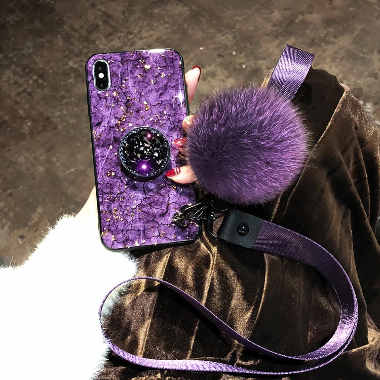 Роскошный Бриллиантовый мраморный Блестящий кремниевый чехол для OPPO K1 F9 A3 A5 A83 F5 F3