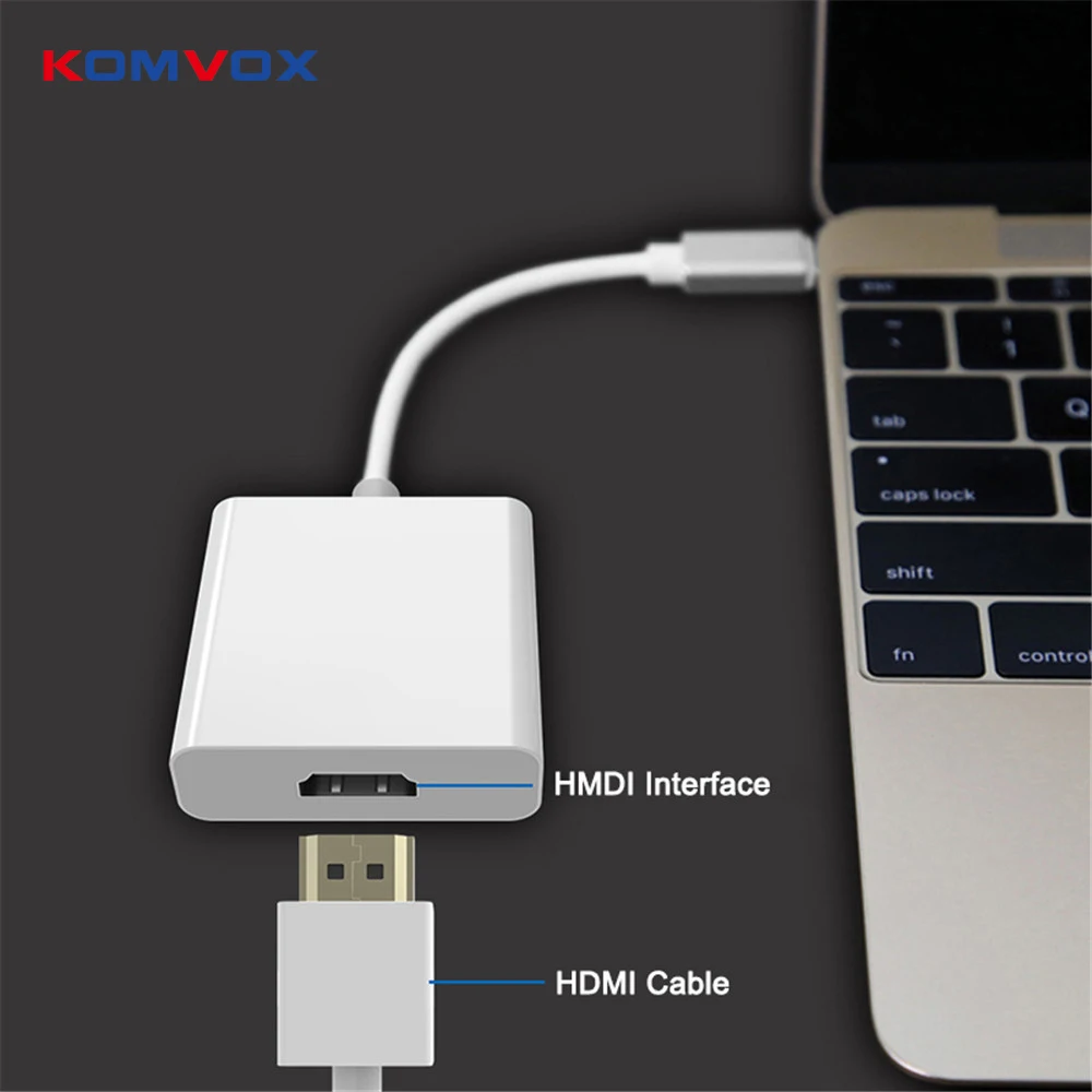

NEW USB 3.1 Type C USB-C to HDMI 1080P Adapter Converter Cable for Macbook Google ChromeBook Pixel