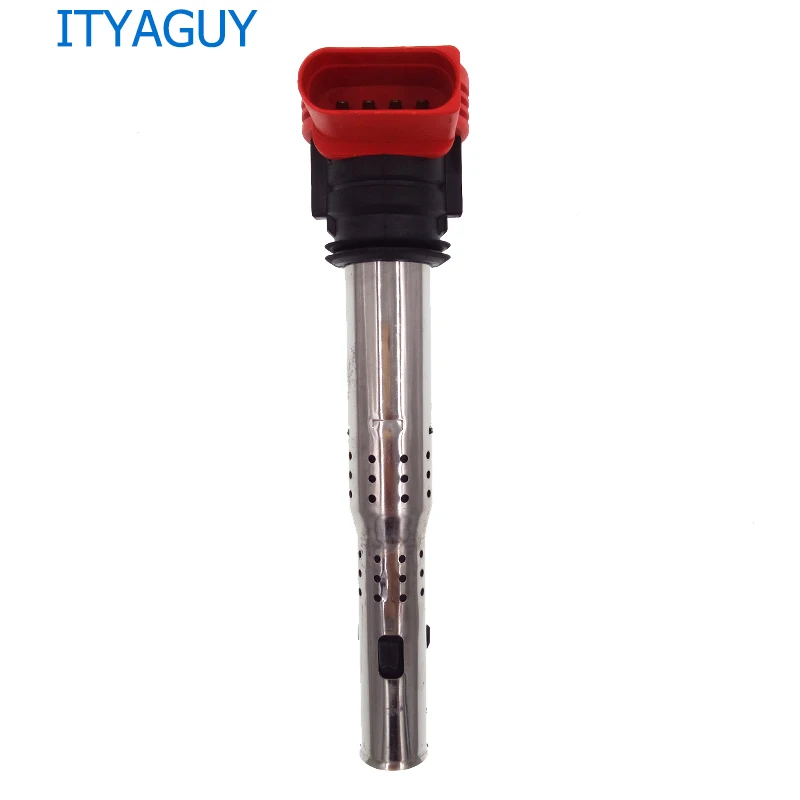 Новая красная катушка зажигания подходит для VW Touareg A4 S4 A5 A6 S6 Alroad A7 A8 Quattro Q5 Q7 R8 2 8 3 0