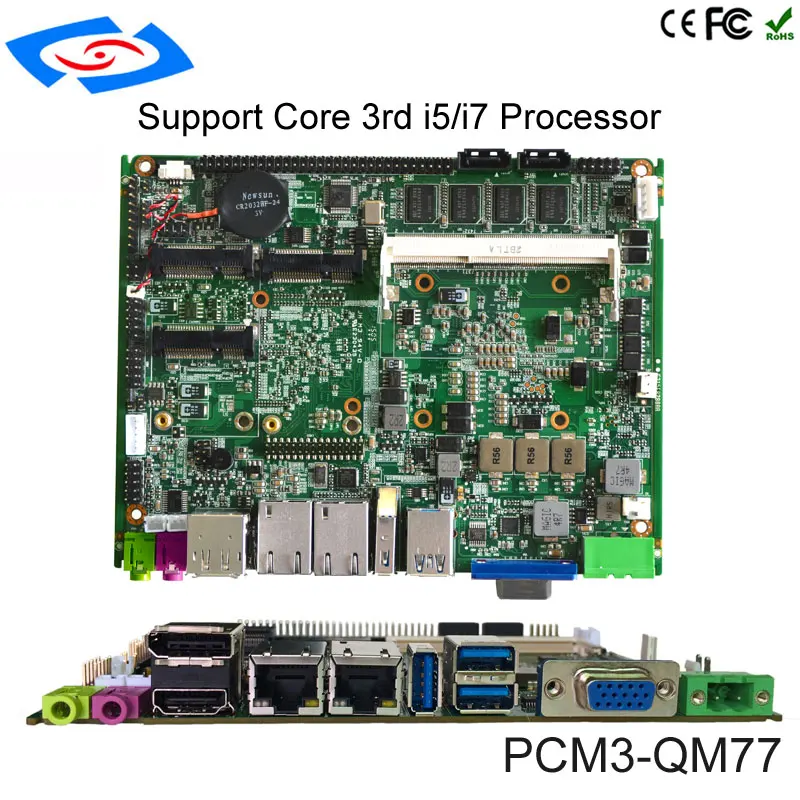 Материнская плата Intel core i5-3337U процессор 3 5 ''безвентиляторная Промышленная