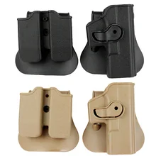 Funda de pistola de alcance de alta calidad, cinturón táctico de combate al aire libre, GLOCK 17 19 22 31, Envío Gratis