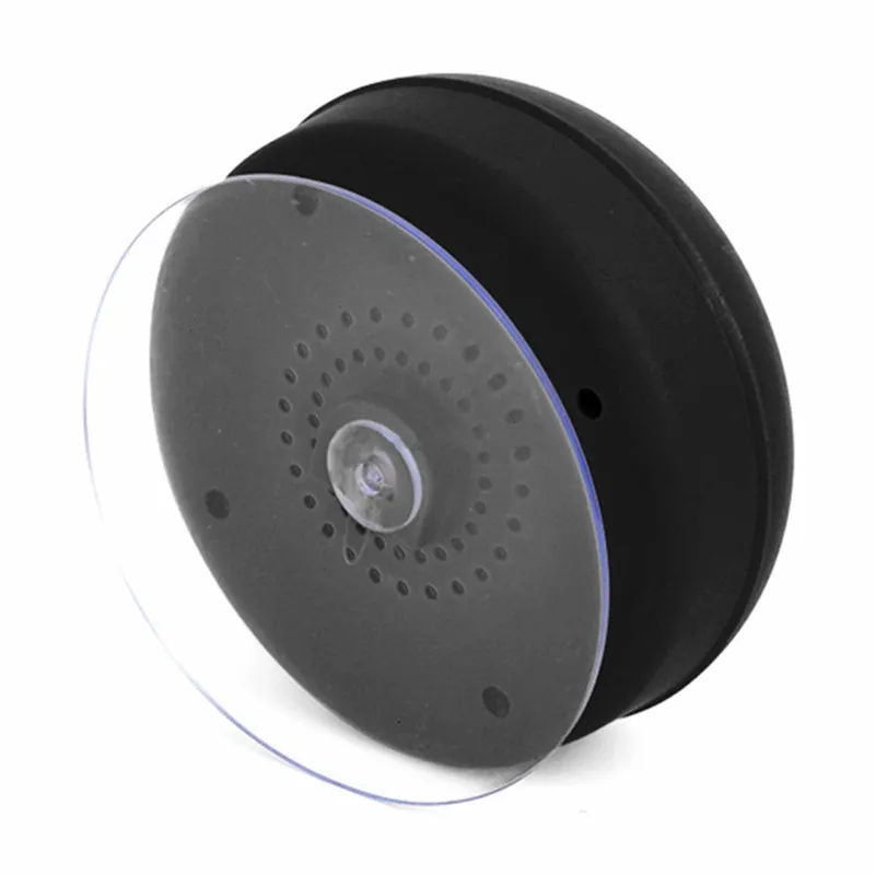 Силиконовый Водонепроницаемый Динамик Hands free Mic Suction Bluetooth MP3 плеер Автомобильный s
