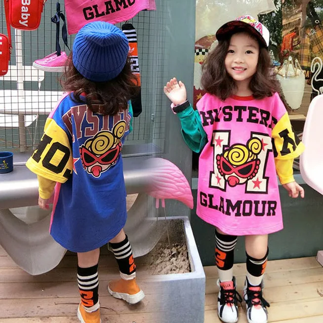 Girls autumn Fashion Cool new children's Girls Boys clothing Kids Baby
