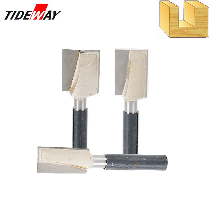  Tideway 8mm Cleaning Bottom Engraving Bit CNC Carbide End Mill Tool 3D Woodworking Insert Router bi