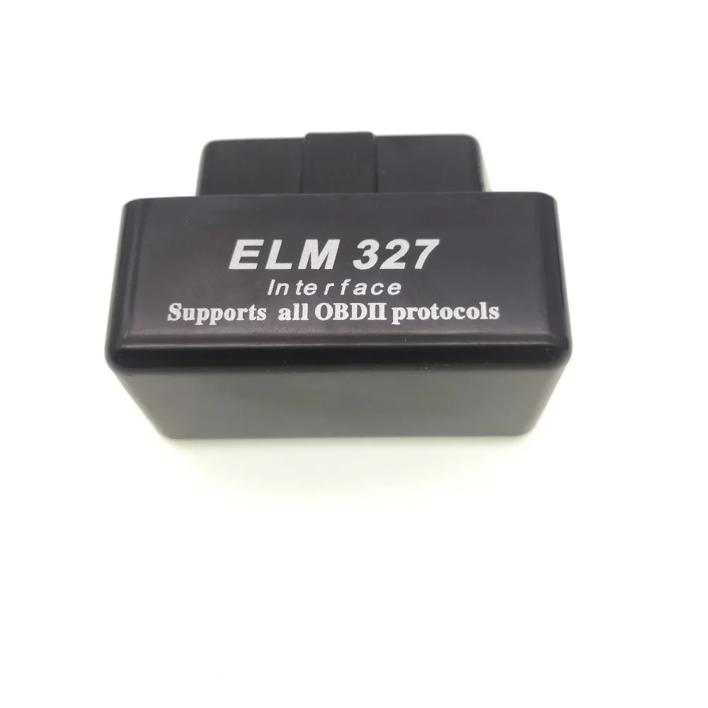 Супер Мини ELM 327 bluetooth OBD диагностический сканер для OBD 2 протокол автомобиля Поддержка Android, Apple оконные рамы